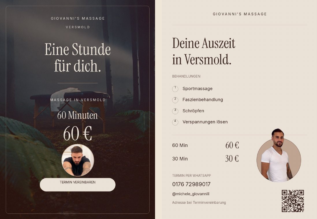 Flyer Druck b · Foto rund