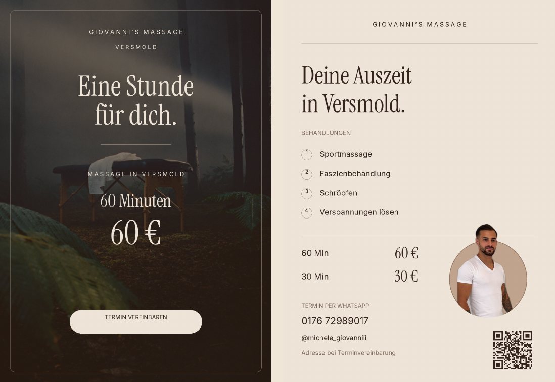 Flyer Terra v6 A · warm dunkel (auch Druck v1)