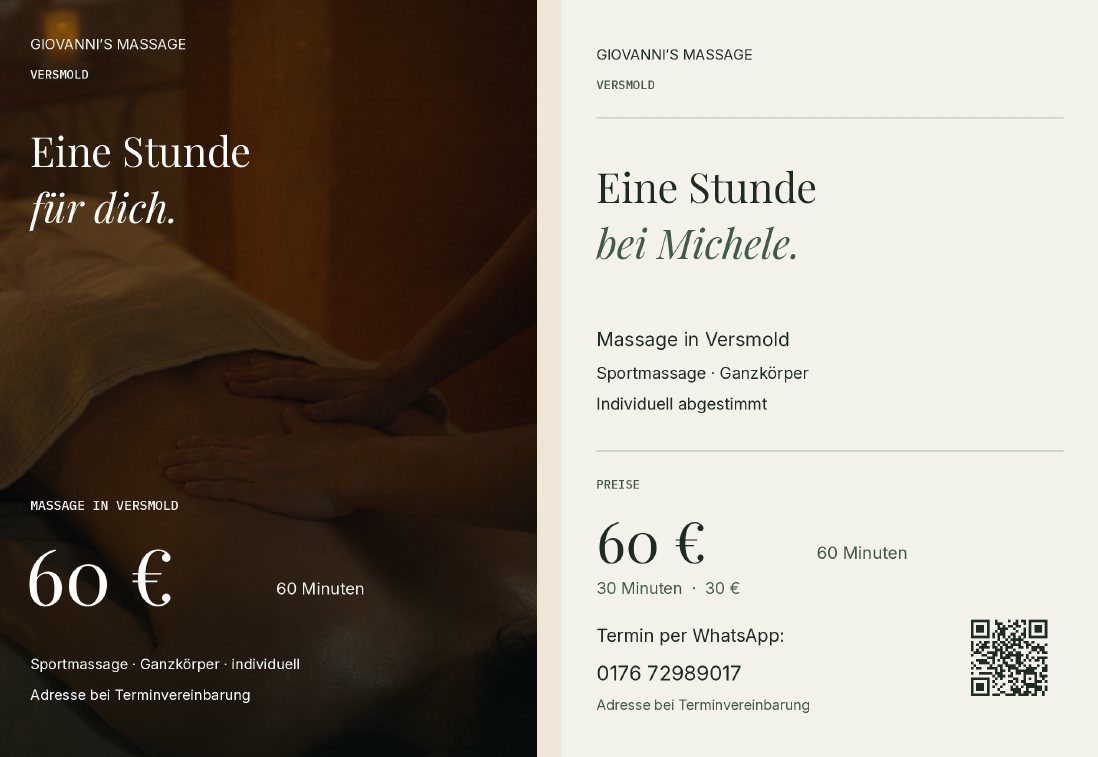 Flyer Terra v5 · Wärmelicht