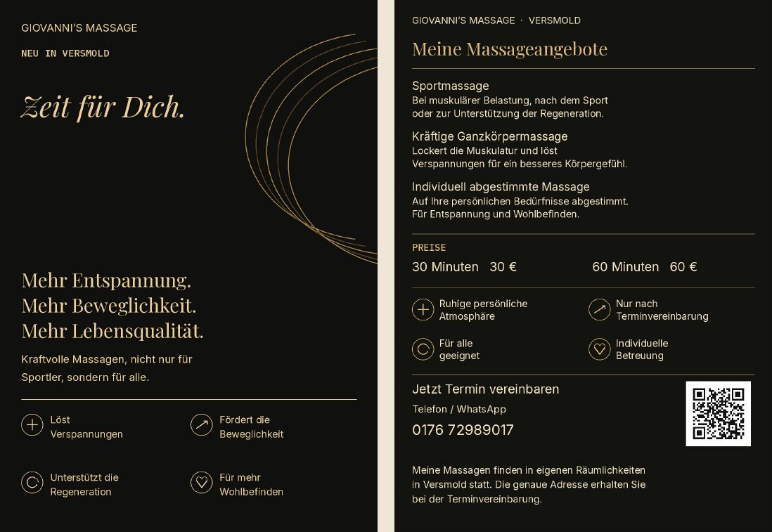 Flyer Terra v4 · Schwarz-Gold